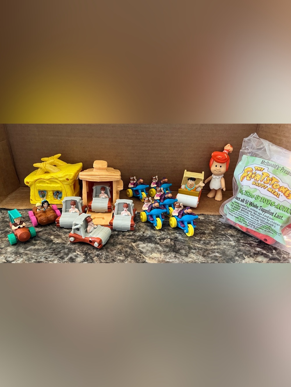 McDonald's Flintstones Happy Meal Toys
